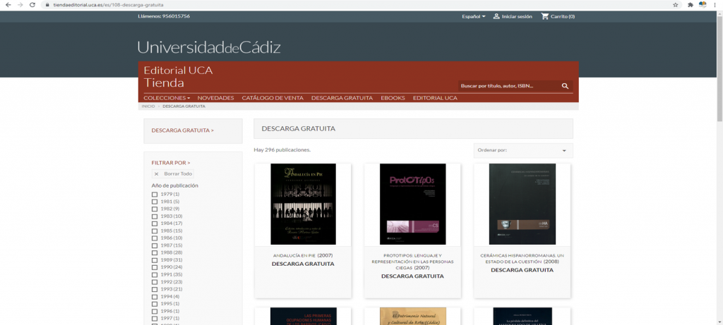 La Editorial UCA apuesta por el Acceso Abierto: libros para descarga gratuita desde nuestra web y desde RODIN