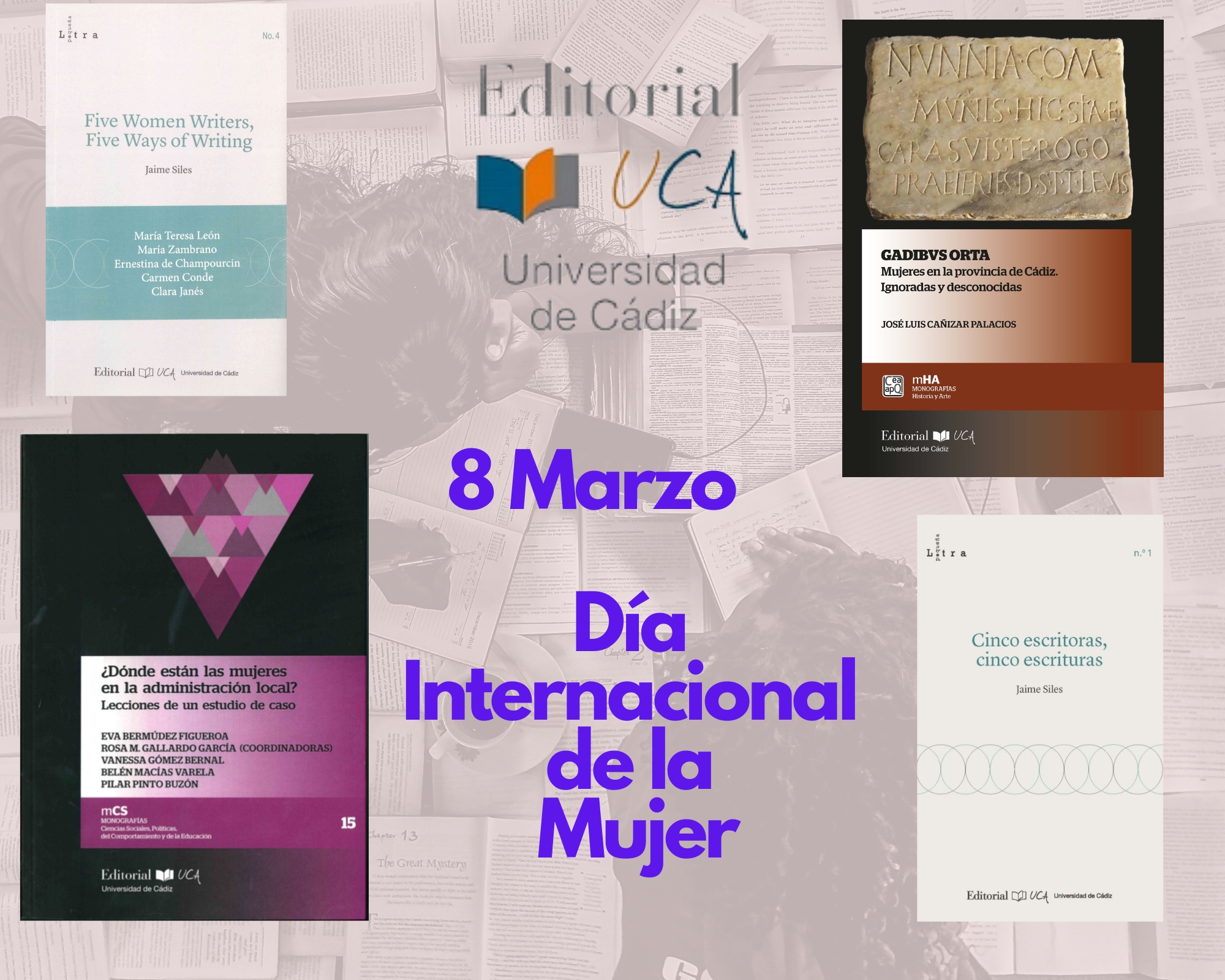 Editorial UCA y su producción dedicada a la mujer