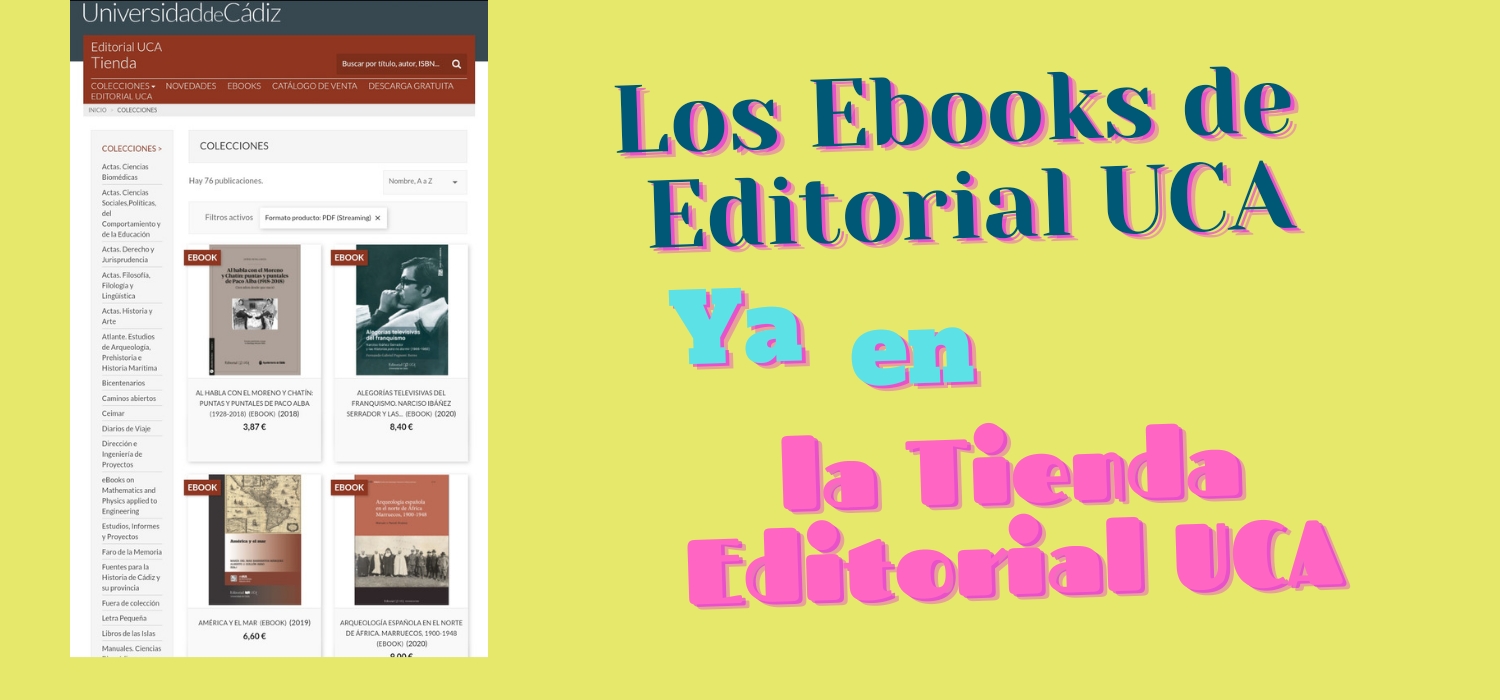 Los Ebooks de Editorial UCA en venta directa en nuestra Tienda Editorial a partir del 15 de mayo