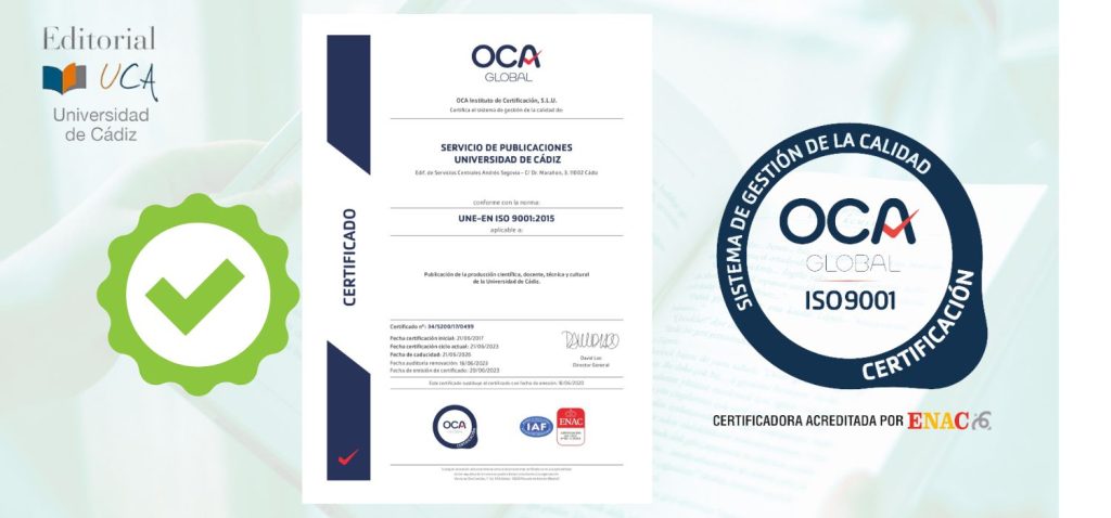 Editorial UCA logra la renovación del sello de calidad conforme a la Norma ISO 9001:2015